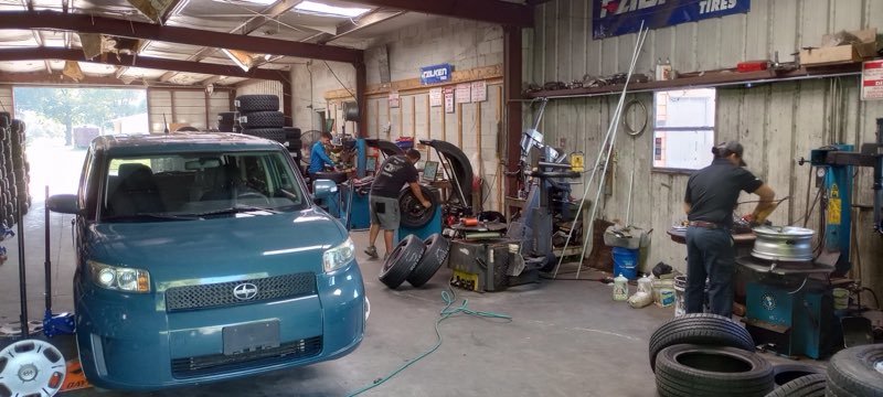 Marquez Tire Shop tire work photo